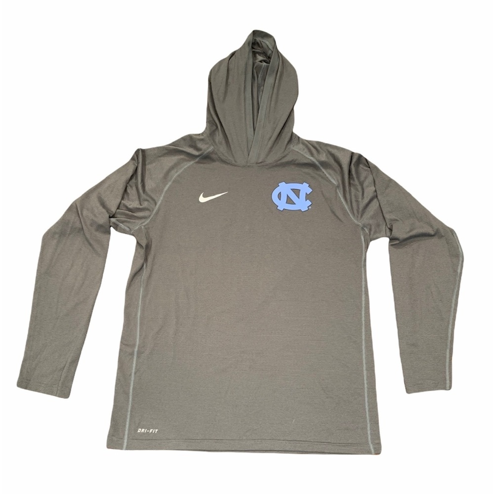 Nike Men’s UNC Dri-Fit Long Sleeve Hooded T-Shirt